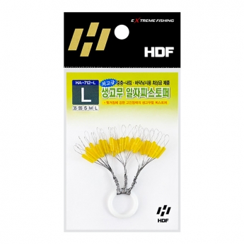 해동 생고무 일자 찌스토퍼 HA-712