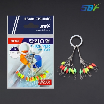 핸드피싱 컬러 실리콘 O형 찌멈춤고무 HD-148
