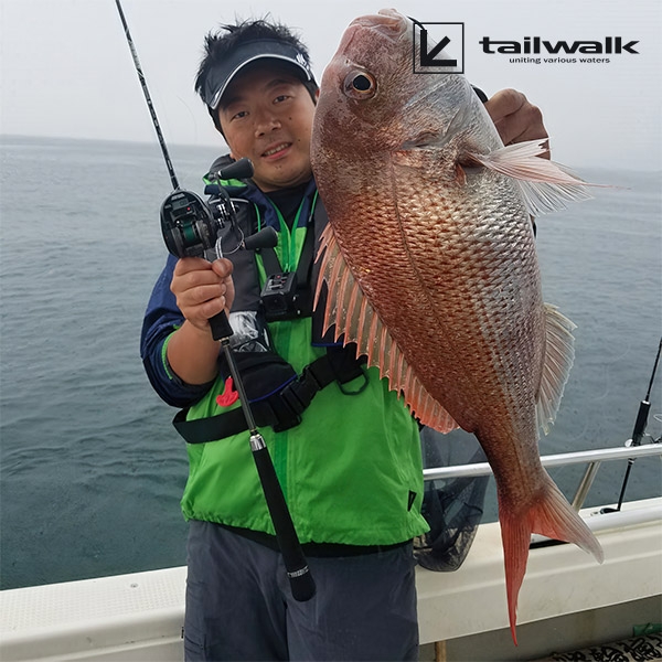 테일워크 타이게임 TZ 스파이럴 리미티드 참돔 타이라바 낚시대 C610UL