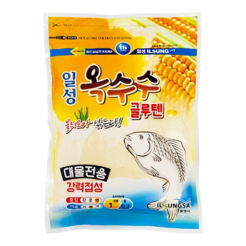 일성사 옥수수 글루텐 떡밥 미세입자 강력점성
