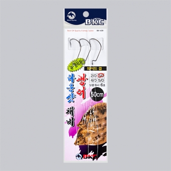 백경 뉴 원터치 광어 다운샷 채비 와이드갭 50cm BK-439