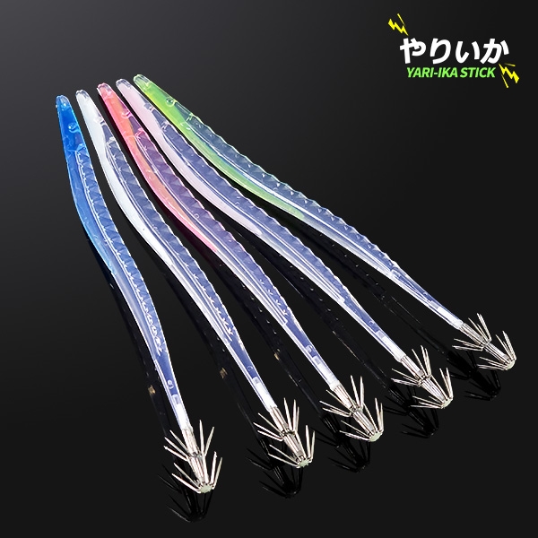 야리이카 오징어 스틱 에기 2단 바늘 2개입 한치 화살촉 이카스틱