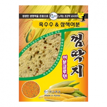 에코레져 껌딱지 옥수수 삼색 어분 글루텐 떡밥