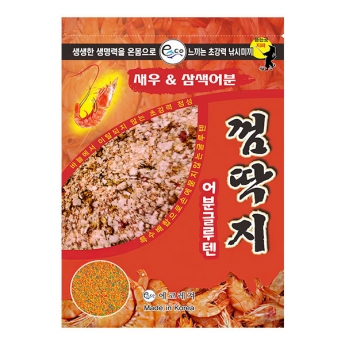 에코레져 껌딱지 어분글루텐 (새우 삼색어분)