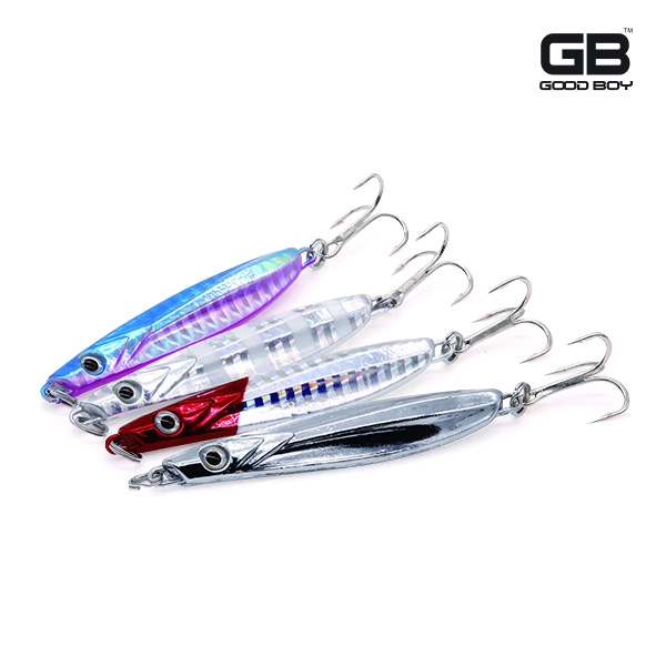 GB 어벤져스 메탈지그 고등어 삼치 농어 메탈 4개 세트 7g