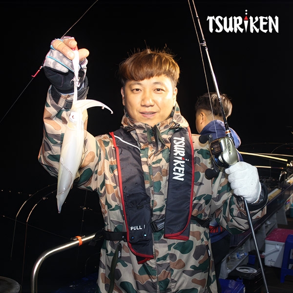 쯔리겐 이카스키테 한치 갑오징어 에기 슷테 4호 2개입