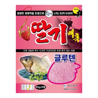 에코레져 매혹 딸기 글루텐 떡밥