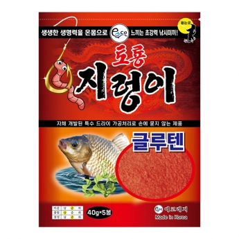 에코레져 토룡 지렁이 글루텐 떡밥
