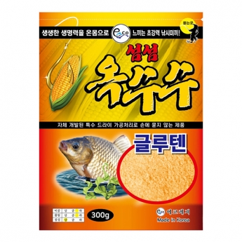 에코레져 섬섬 옥수수 글루텐 떡밥