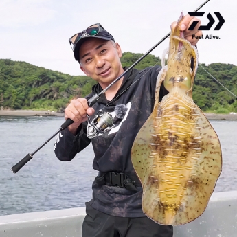 다이와 에메랄다스 EX 보트 무늬오징어 낚시대 한국다이와 65MLMS-SMT