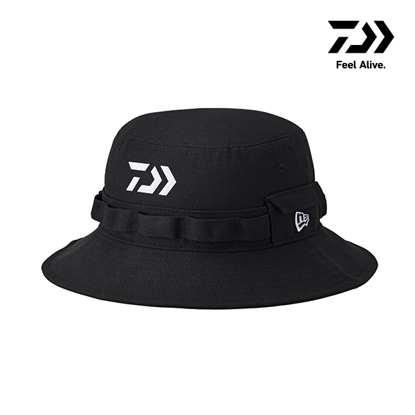 다이와 뉴에라 콜라보 베이직 숏바이저 버킷햇 벙거지 낚시모자 DC-6025NK
