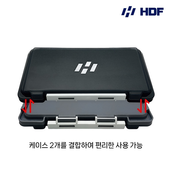 해동 컴팩트 지그헤드 폼 케이스 슬림 태클박스 HT-2530