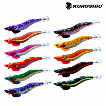 쿠로시오 2025 도깨비 오동목 팁런에기 차차스페셜 무늬오징어 3.0호