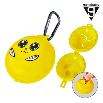 가마가츠 우끼마로 실리콘 파우치 소품케이스 미니 쓰레기통 UK-8035