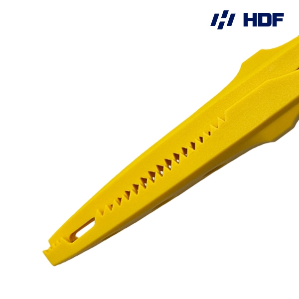 해동 스키니 엣지 그립 악어집게 고기집게 옐로우 HT-2633