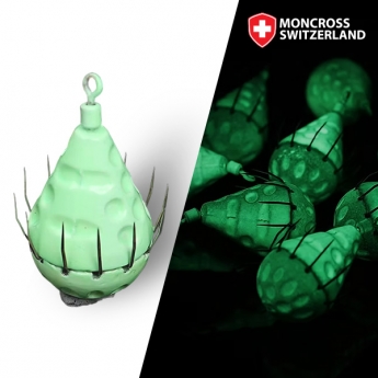 몽크로스 라이트 에기프리 물방울 야광 봉돌 A타입 갑오징어 쭈꾸미 애자