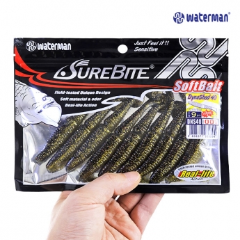 워터맨 다이나새드 배스 광어 쉐드 웜 4인치