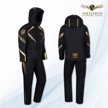 아티누스 동계 고기능성 방한 낚시복 AR-947 블랙