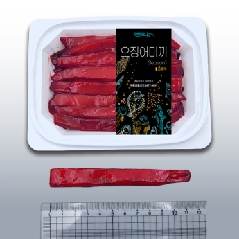 [택배불가상품/매장방문]오징어 미끼 레드 고품격 열기 꽁치 우럭 장어 붕장어 밑밥미끼 120g