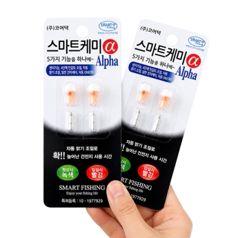 코어텍 스마트케미 알파 입질감지 전자케미 자동 절전모드