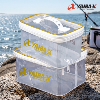 야이바엑스 24CM 시스템 투명 케이스 소품케이스 KYBK-020